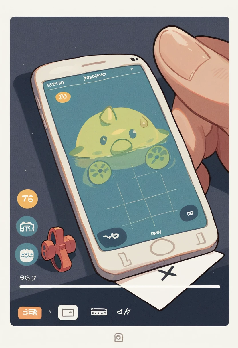Best quality, Interface of app on iPhone screen, Vietnamese laguage, Arial font, one search bar, one account, at the top of screen, just one rectangular box, include, TKB THANG MÁY, in the middle of screen, just one icon bell, one icon toothed wheel, one icon notebook, at the bottom of screen