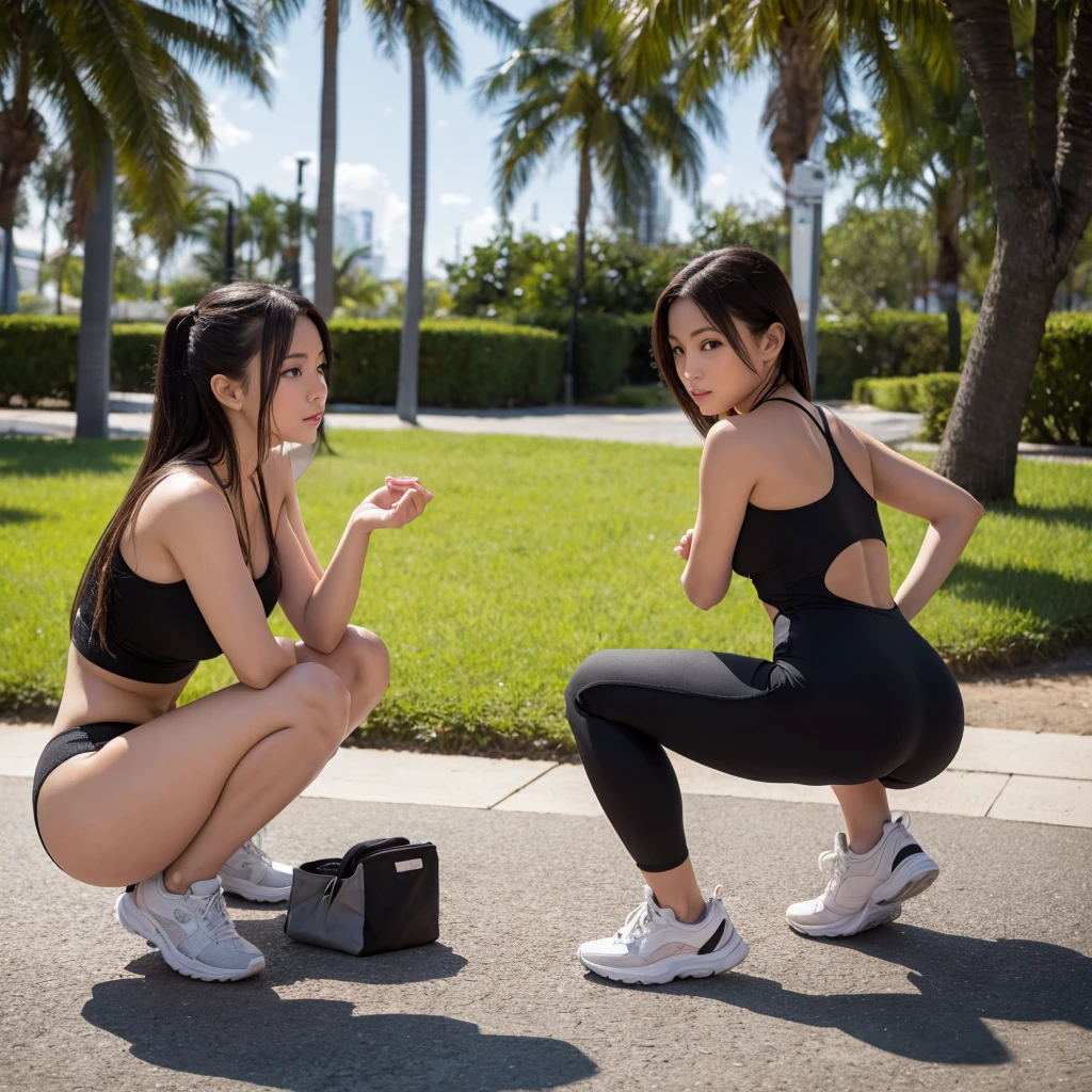 Erotic squatting