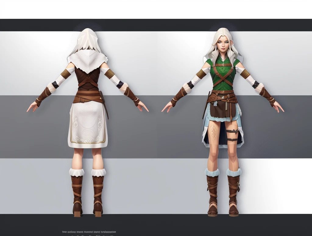 (masterpiece:1.1),(highest quality:1.1),(HDR:1),a close up of different poses of a woman, female archer, rpg concept art character, fantasy d&d character, rpg character concept art, rpg character art, d & d fantasy character, female elf, rpg character, dnd character design concept art, character design from d & d, fantasy character design, d & d character design, low poly art style, low polygon, ((low polygonal)), ((organic shapes and lines)), (((low poly art style)))