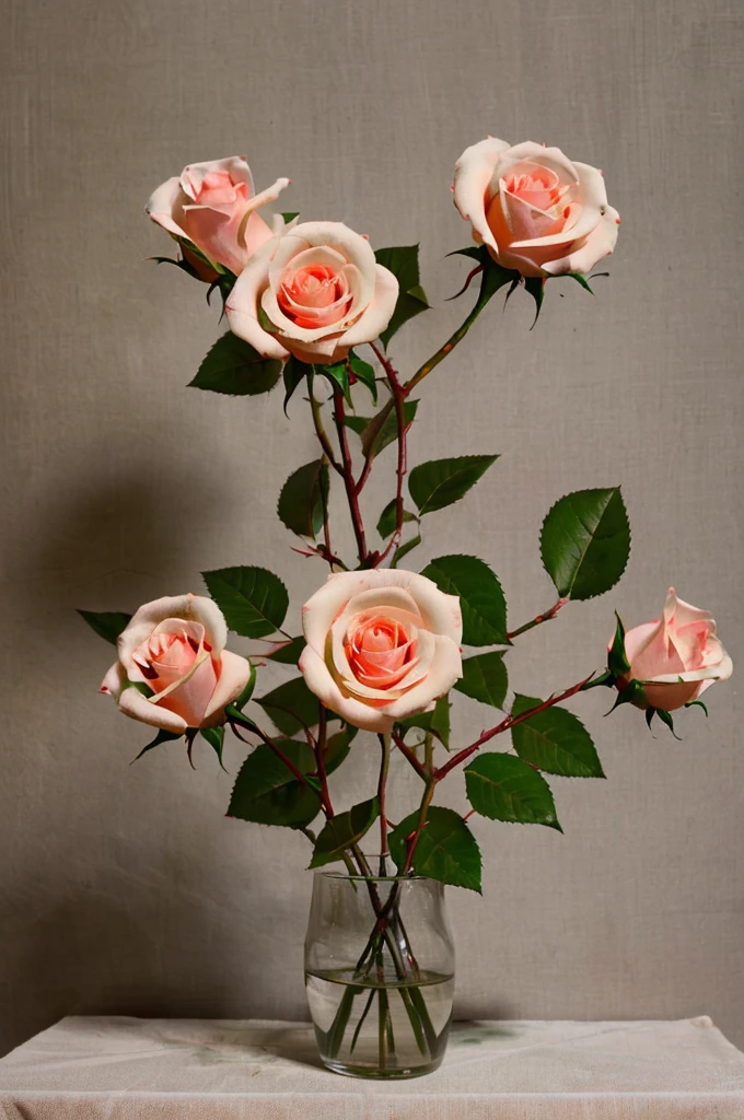 single rose bud in vase