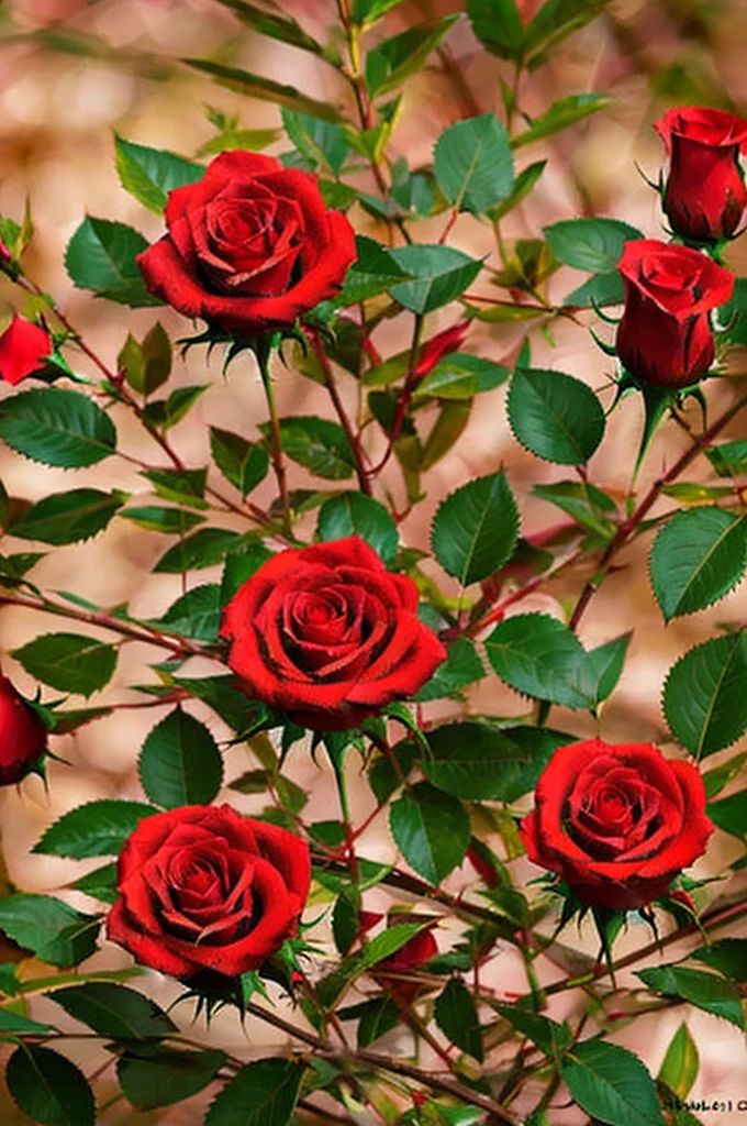 solo red rosebud