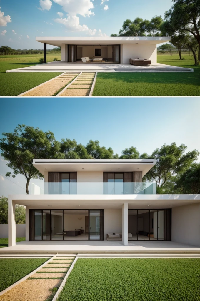 Make a house on a rural plot of land in Tamaulipas 