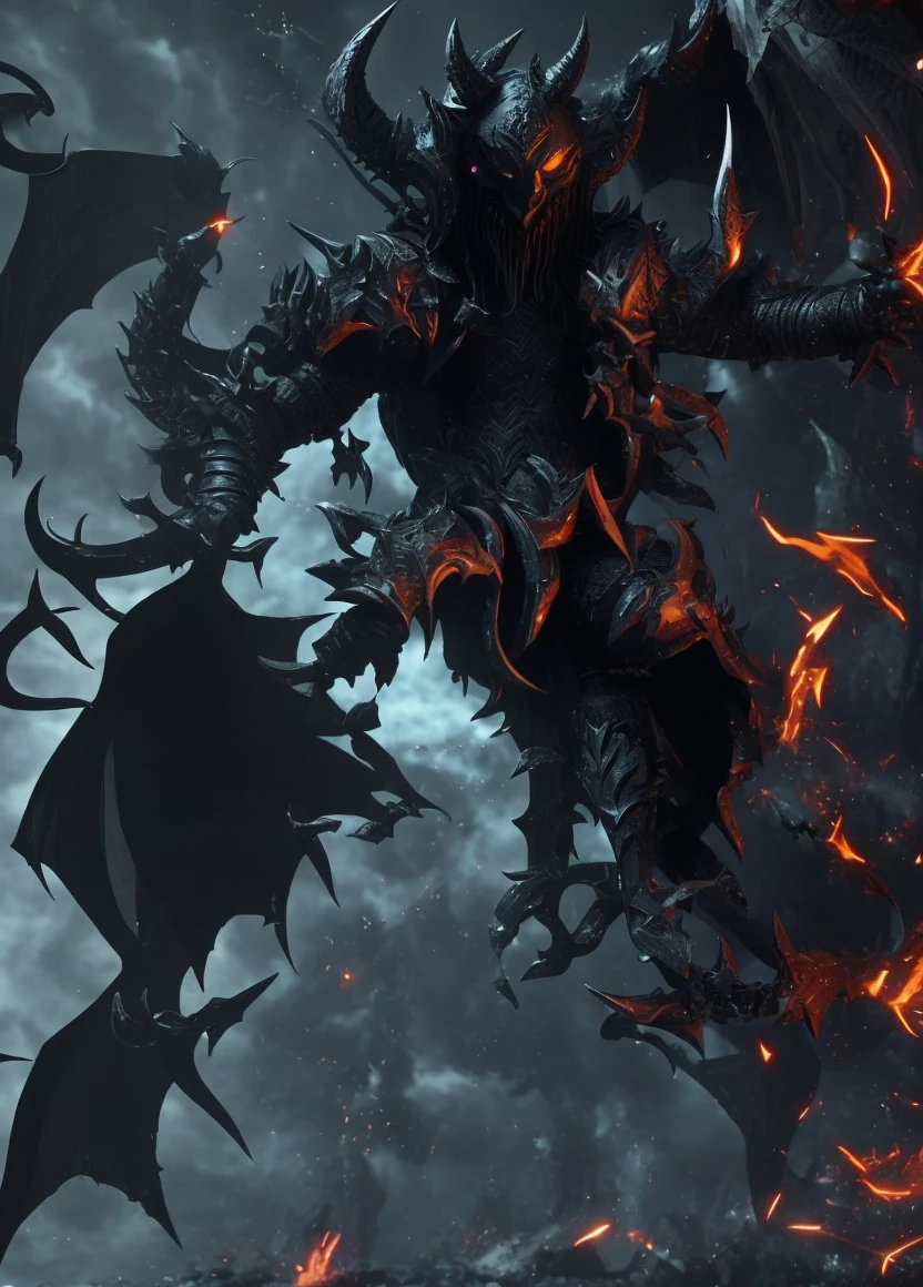A demon named Abyss who has the form of a dark star is destroying everything.