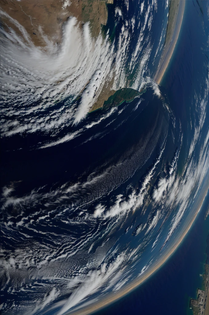 View of the earth from space