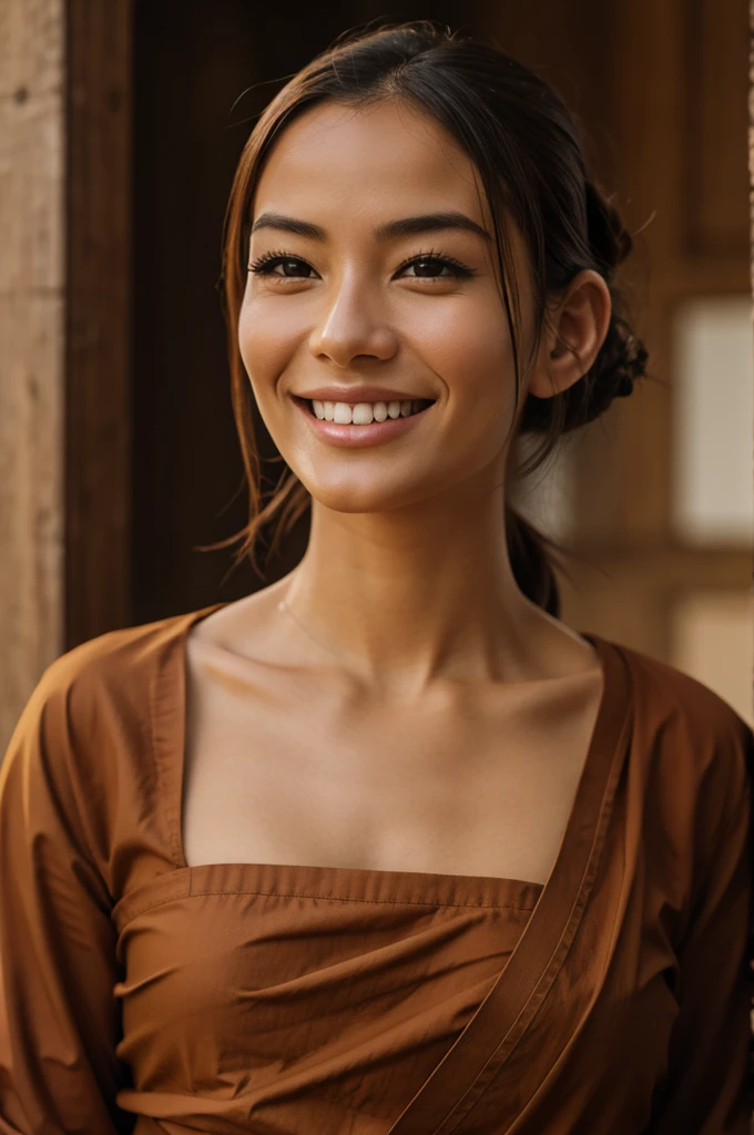 Monk smile