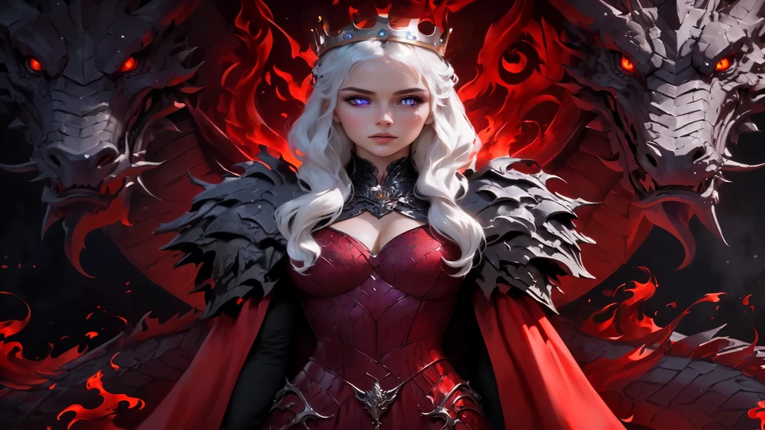 purple eyes