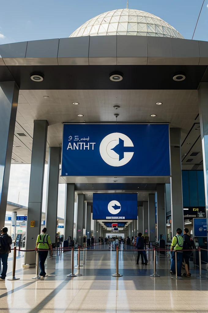  airport with an Islamic design