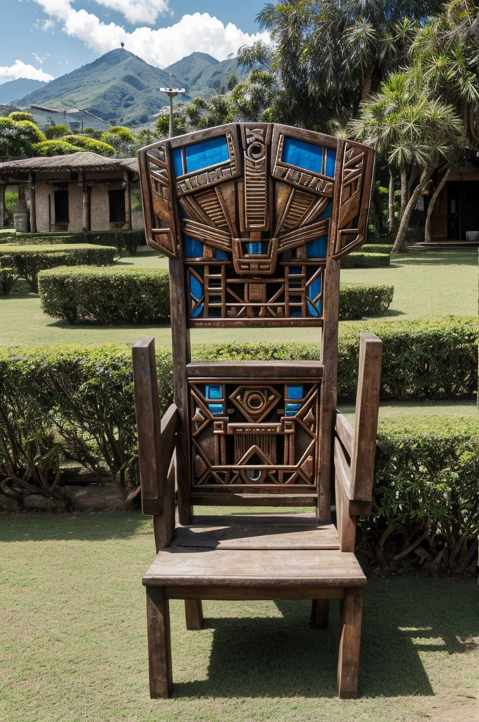 Transformers chair maintain culture Huancavilca Ecuador