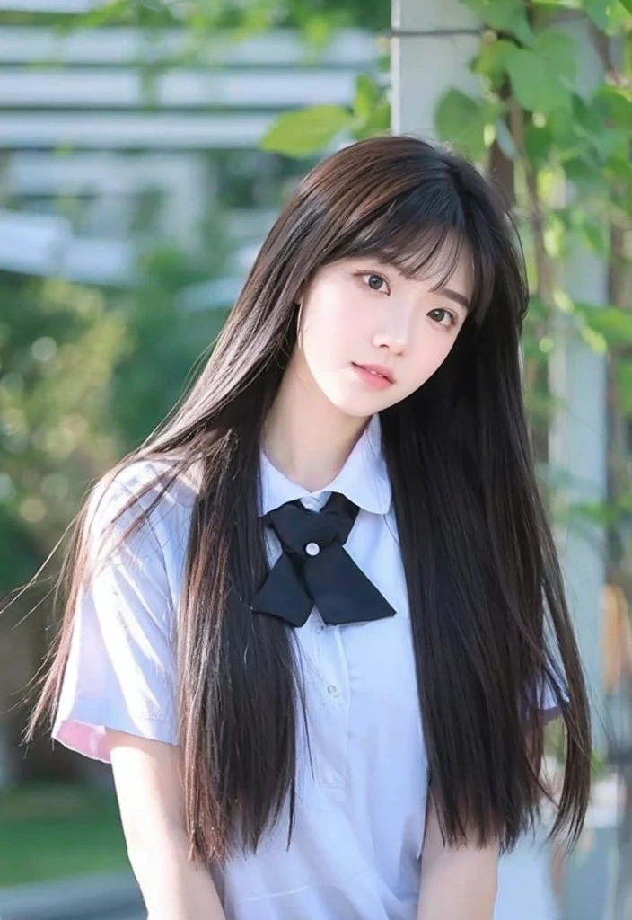 Clear hair
