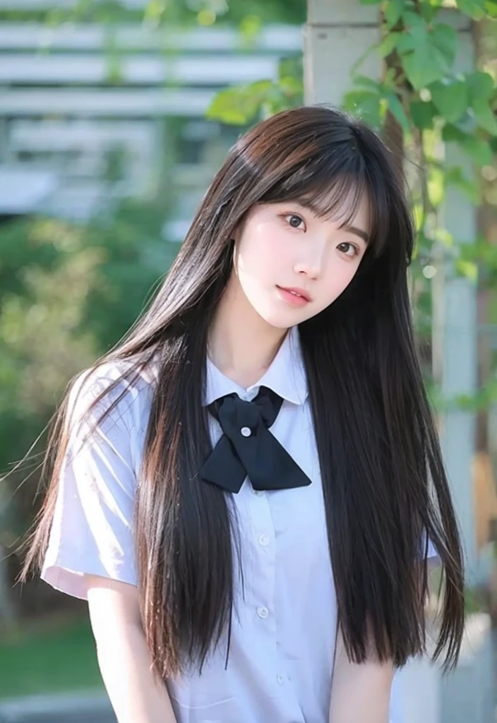 Clear hair