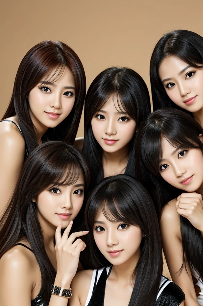 create a 5 member girl group