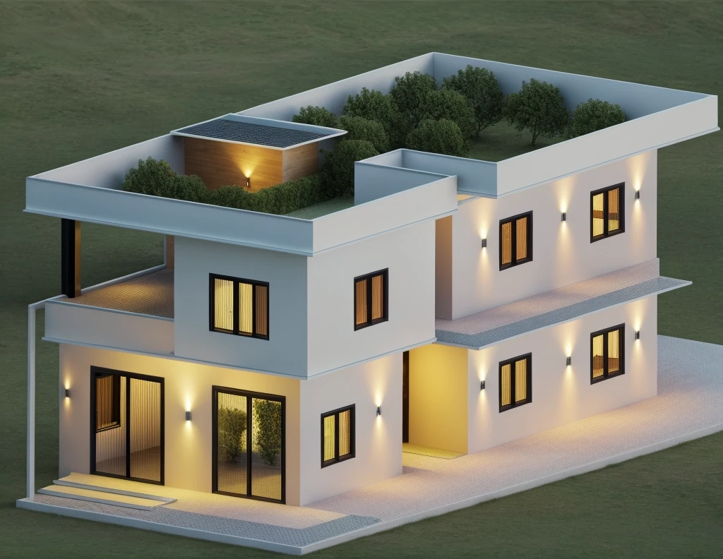 The house