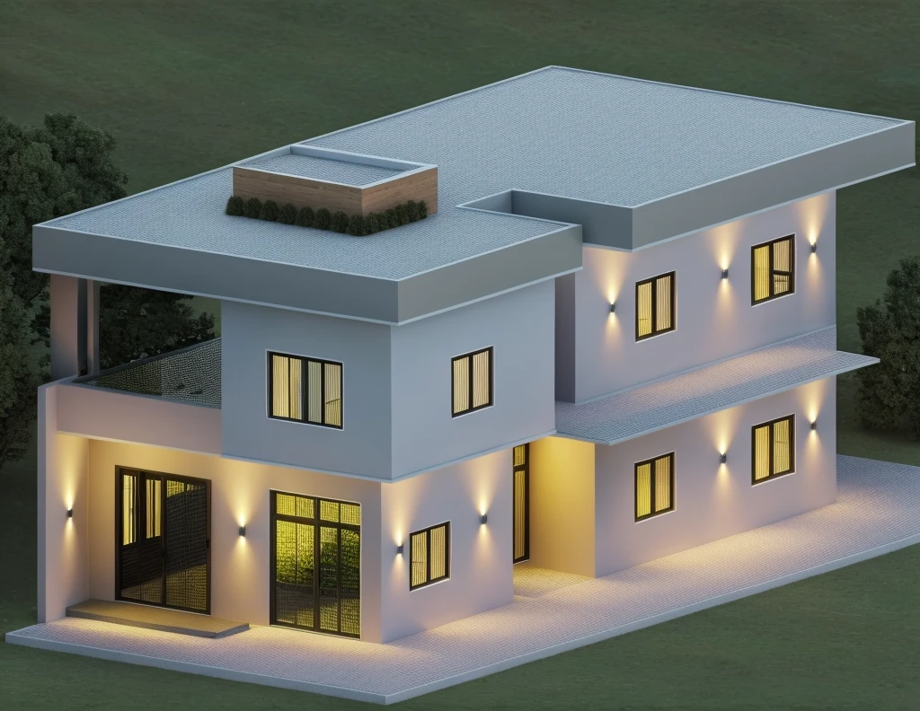 The house