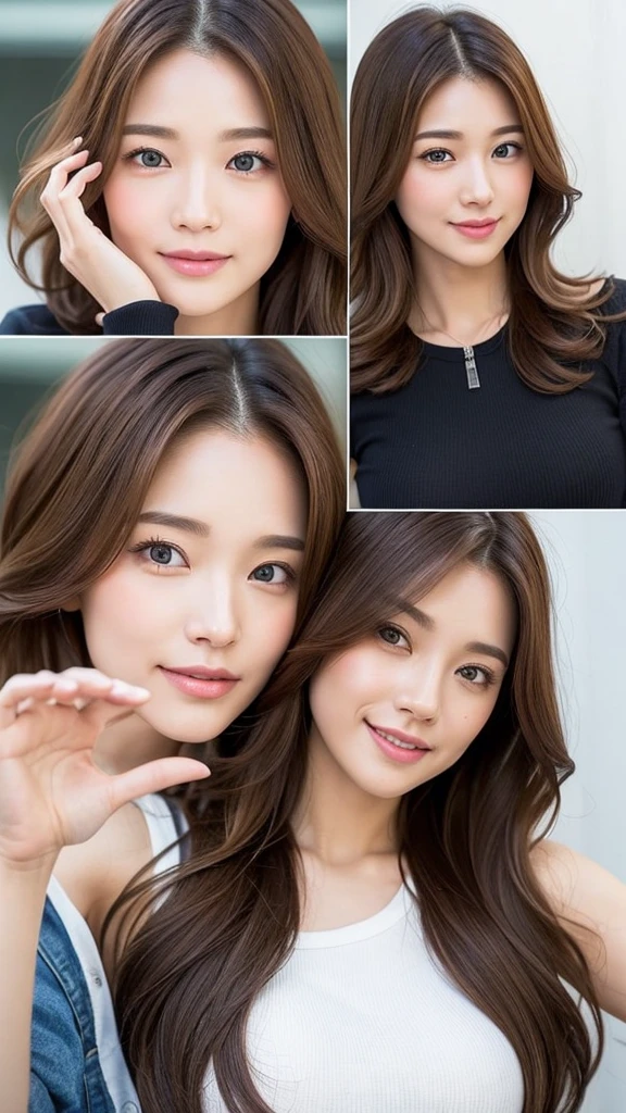 Facial expressions and eye features:しっかりした顔のwomanを描写してください.。Smiling is calm and happy.。Eye color and brightness、Has brown eyes、Specifies that there is a slight sparkle in the eyes。
Hair style and texture:AI has、Imagine a woman with shoulder-length hair。Hair has a natural wave、Expressions that seem to be swaying in the wind。Clothes and body lines:woman'The only clothing he wears is a tank top.、Simple and elegant design。This tank top、A design that beautifully accentuates the lines of your body。I'Trying to take off my tank top.。environment and background:Around Blue々Beautiful nature spreads out.、The blue sky spreads in the distance。Here、Expressing a sense of openness and natural beauty。Skin texture and tone:Her skin is soft, Slightly tanned tone.。It feels soft and warm to the touch、Emphasizing realistic texture。expression of facial expressions and emotions:womanの表情は穏やかで、、The joy hidden inside overflows.。From her eyes and mouth、Expressing joy and happiness。Environment and atmosphere:womanの周り、Filled with natural peace and beauty。This environment is called、、In harmony with the woman'Make her more attractive with her facial expression and outfit.、Highlight。