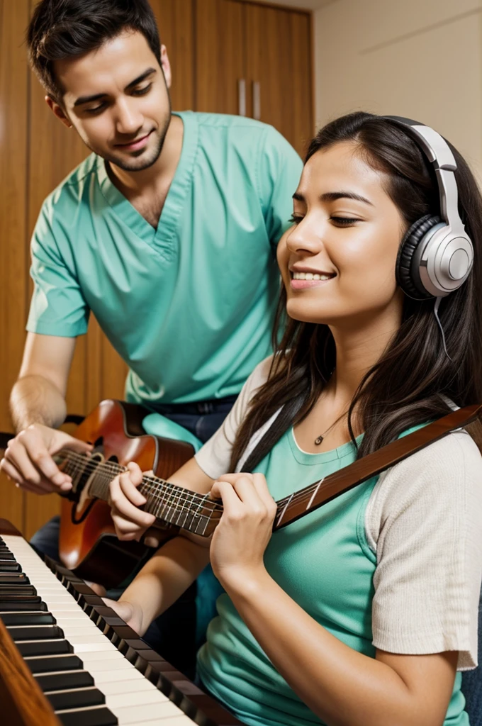 Music therapy uses music and its elements to improve physical health, emotional and mint