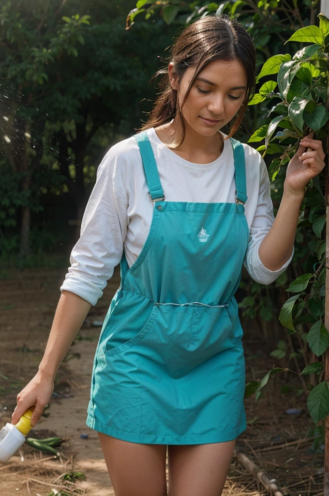 generates an image of self-cleaning clothing that does not harm nature 