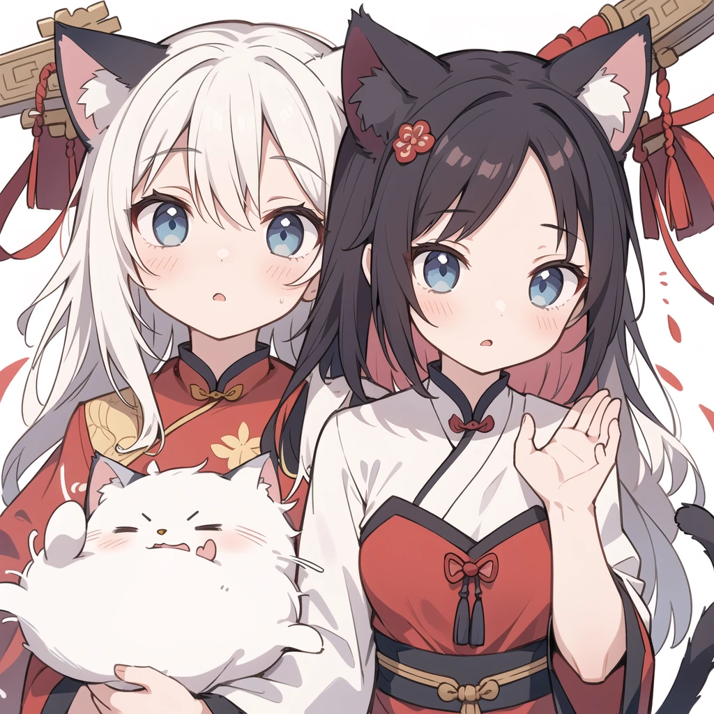 Kirisame Marisa,Hakurei Reimu,1GirlTag, holding a doll