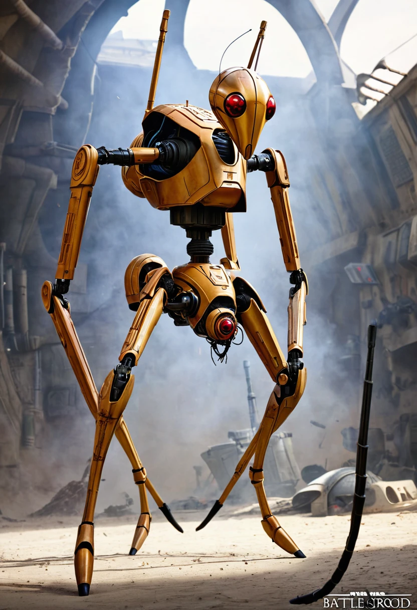 star wars battle droid in the form of a spider