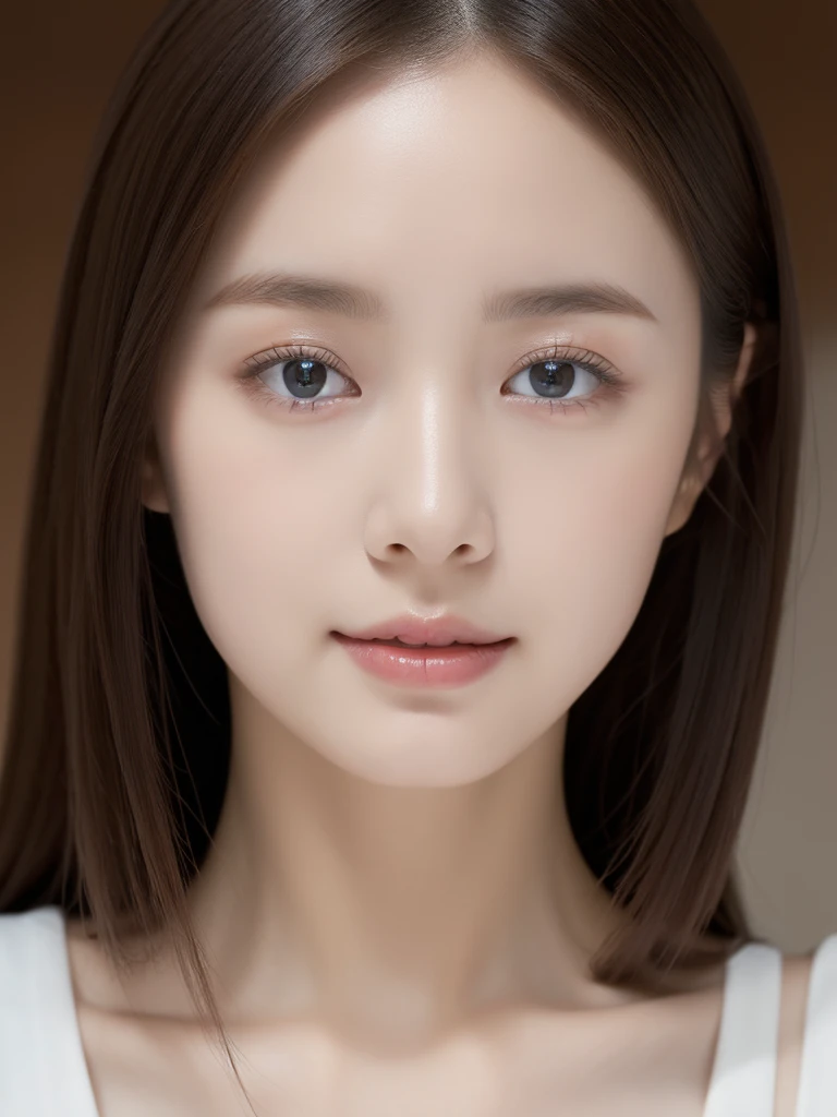 (((8K Very high resolution, High Detail, Highly accurate, On the table))),photography & Realistic atmosphere,Smooth skin,Beautiful skin,Delicate and fair skin,Delicate face,Delicate eyes、Deep blue eyes,Very beautiful eyes,Delicate lips、Very beautiful face,Good face shape、Lifelike face,Beautiful shiny lips,Beautiful eyebrows,、,Best natural makeup look for professional models,Japanese idle,Korean Idol,Very beautiful woman,Very beautiful girl,Fashionable dresses for girls aged 18,Tearful eyes,Gentle smile,,Natural gestures,Beautiful immature body, Innocence,(((Photorealism,Rotate the camera from bottom to top))),reality show,Nail Art,Ultra-high resolution、Natural and realistic face,and soft natural lighting