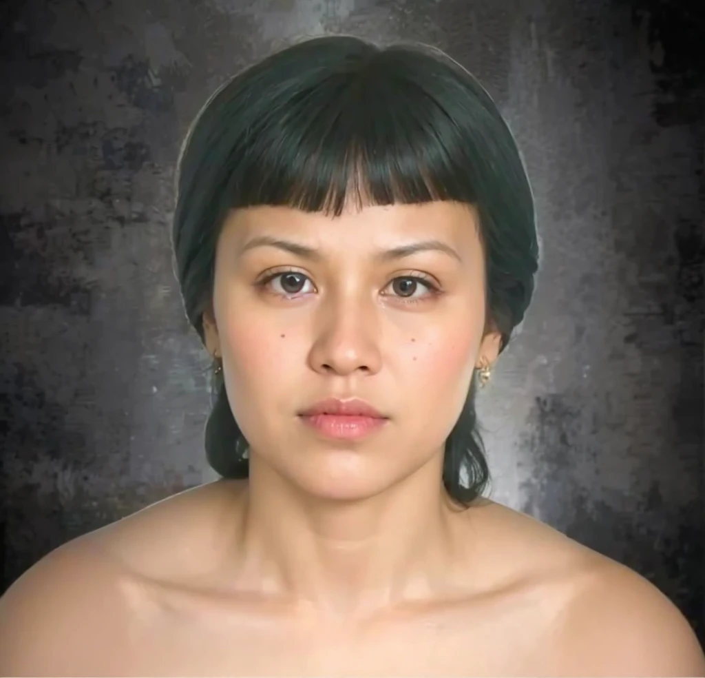 a realistis indonesian woman face age 20 years,ultra hd 8k