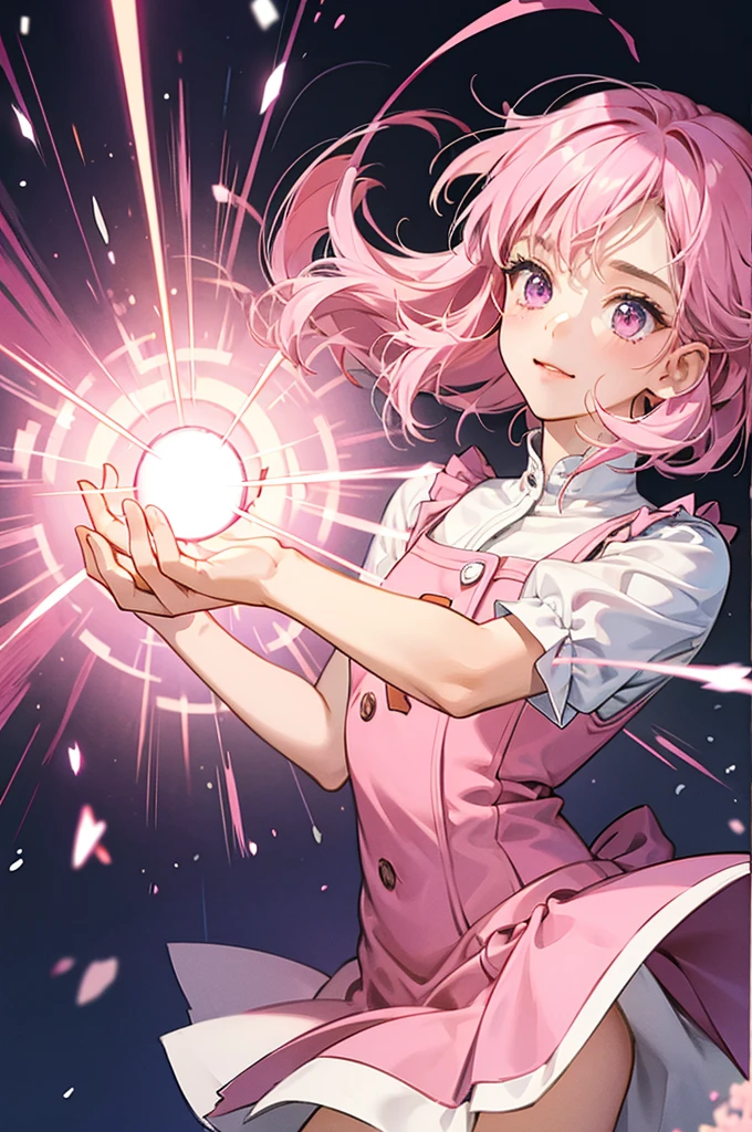 Baker; pink; flash; Girl，magic