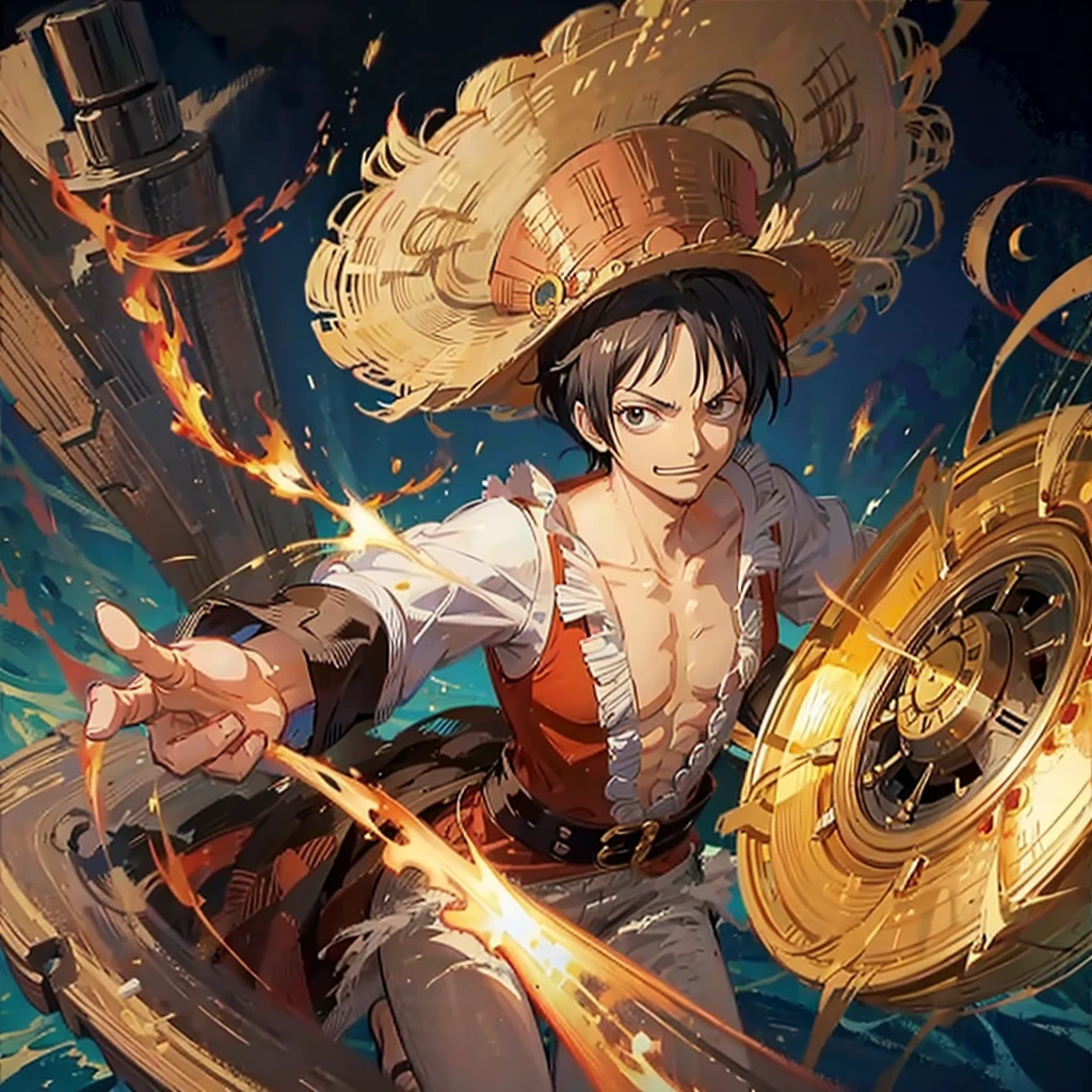 One Piece Luffy&#39;s Face