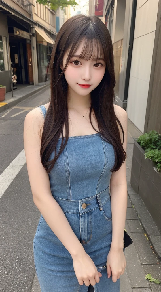Tabletop, Highest quality, shape, Very detailed, finely, High resolution, 8k wallpaper, 完璧なダイナミックな構shape, Beautiful and exquisite, Nice spring clothes,Beautiful straight hair,Small breasts,Natural color lip, 20-year-old girl、cute、Always blur the background,Perfect and beautiful face,Beautiful and dense face、Slim face and figure,Big eyes、Putting on gal makeup,Actual Photos(Best image quality)、Sexy Face、Fashion model posing、Full Body Shot、smile、Change pose randomly、Randomly change the shooting angle and position、Summer fashion for women