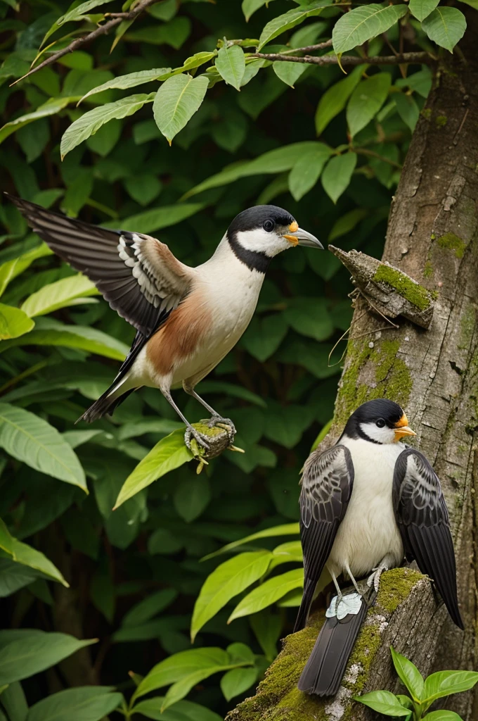 Beautiful Nature with birds,plants,animals 