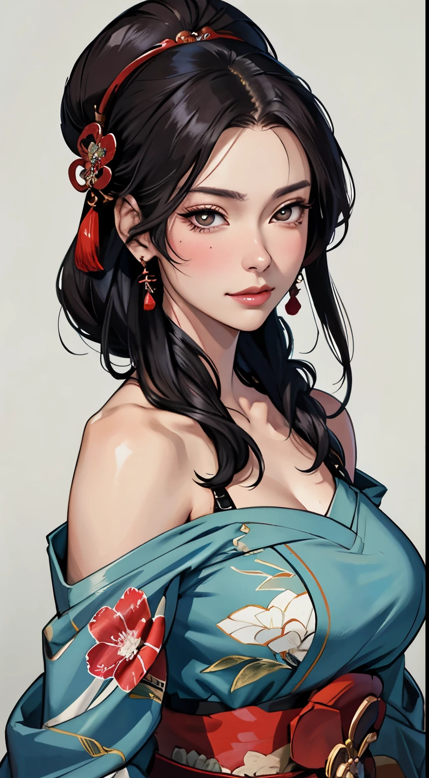 Araffe dressed as a snow White with a red bow and a red bow, Beautiful vampire queen, realistic role play, 《Adventure Treasure》Marceline, anime girl role play, 4K HD snow White hair, Beautiful vampire queen, snow White as a d &D Fighter, snow White, anime role play, role play, Vampire Camilla, Has long black hair, on the street,The clothes are torn,Large Breasts