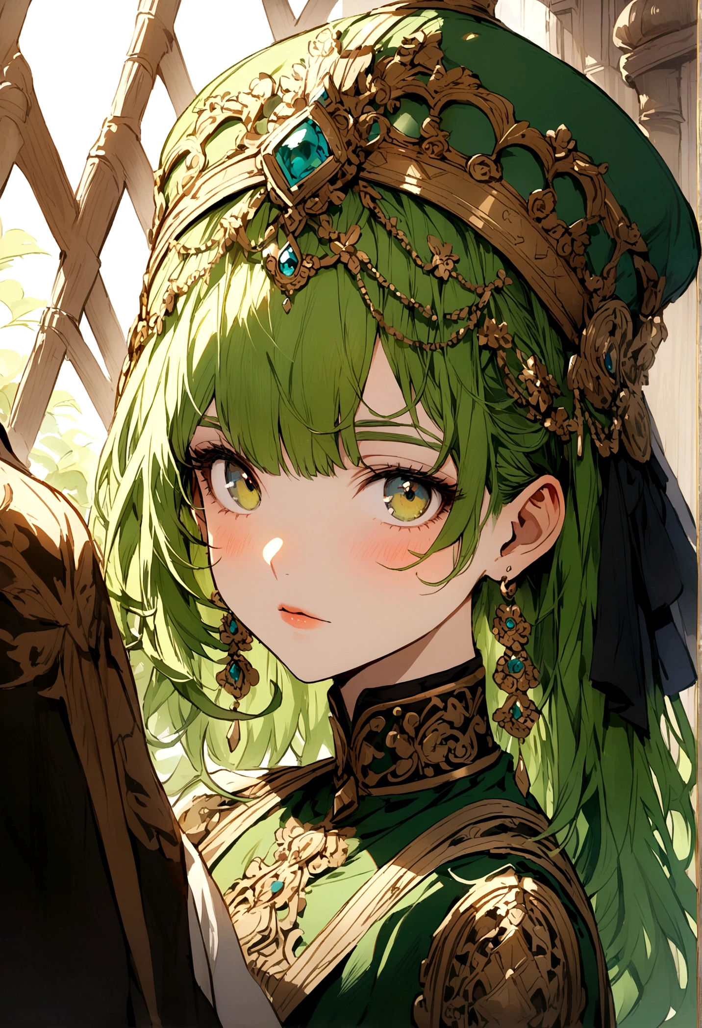 green headed Wear a