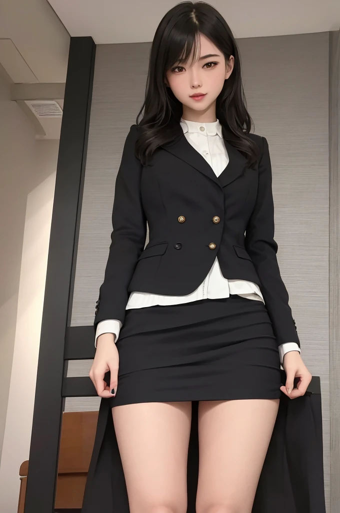 masterpiece, Highest quality, figure, 8k CG wallpaper, Beautiful Secretary, pet red collar, suit, Business shirts, Lie in, Back and waist on a desk with a photo of a girl in an office, Browsing Caution, throw, (Intense sex in missionary position), Vagina penis exposed from tight skirt, Cum in pussy, (Breathtaking Ecstasy, Intense orgasm:1.2), Pussy juice, trembling, Cowboy Shot, Perfect Anatomy, The viewer is standing at a desk,