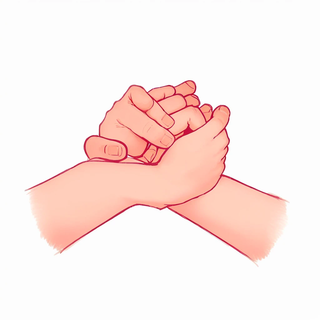 Illustration of two hands touching fists, 手Holding Hands, Holding Hands, Hands together, Fingers crossed, Holding Handss, Holding hands, Handshake, Holdings on hand, Hand Painted, Blessing Hands, gesture, Use your hands instead of your face, Woman's hands, Squeeze your hands, solemn gesture, Simple Hands, Normal hand
