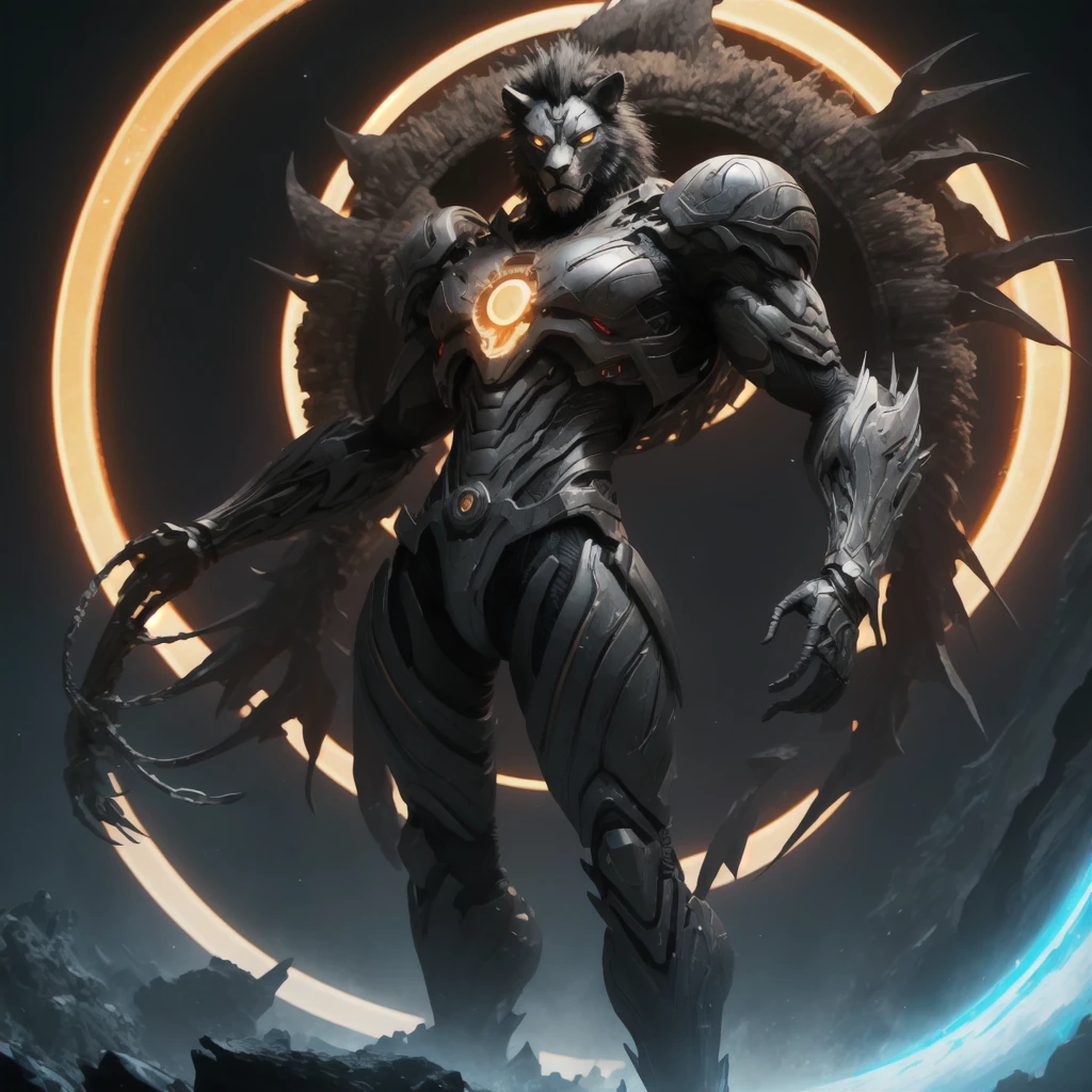 A black heroine named Lion (“the endless circle of light”), a lion light themed mutant of the x-men, inspired by storm