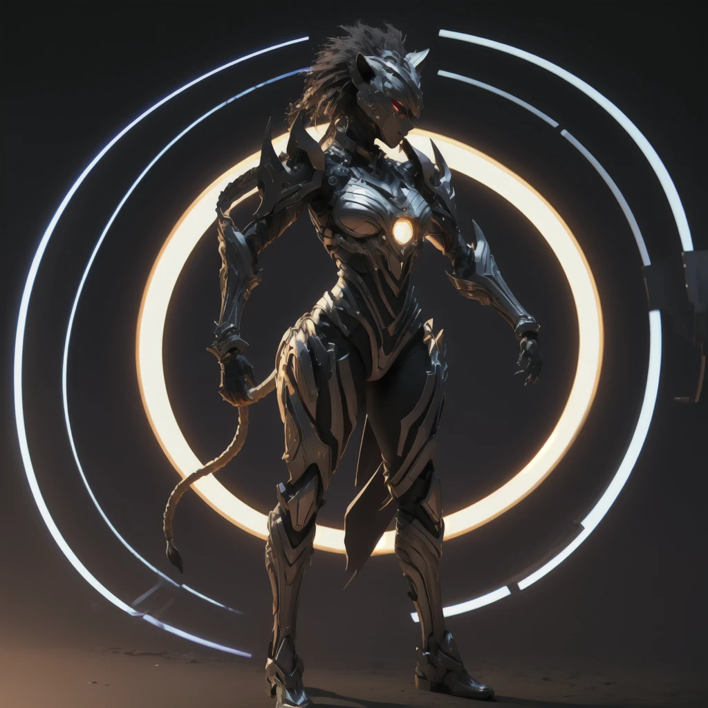 A black heroine named Lion (“the endless circle of light”)