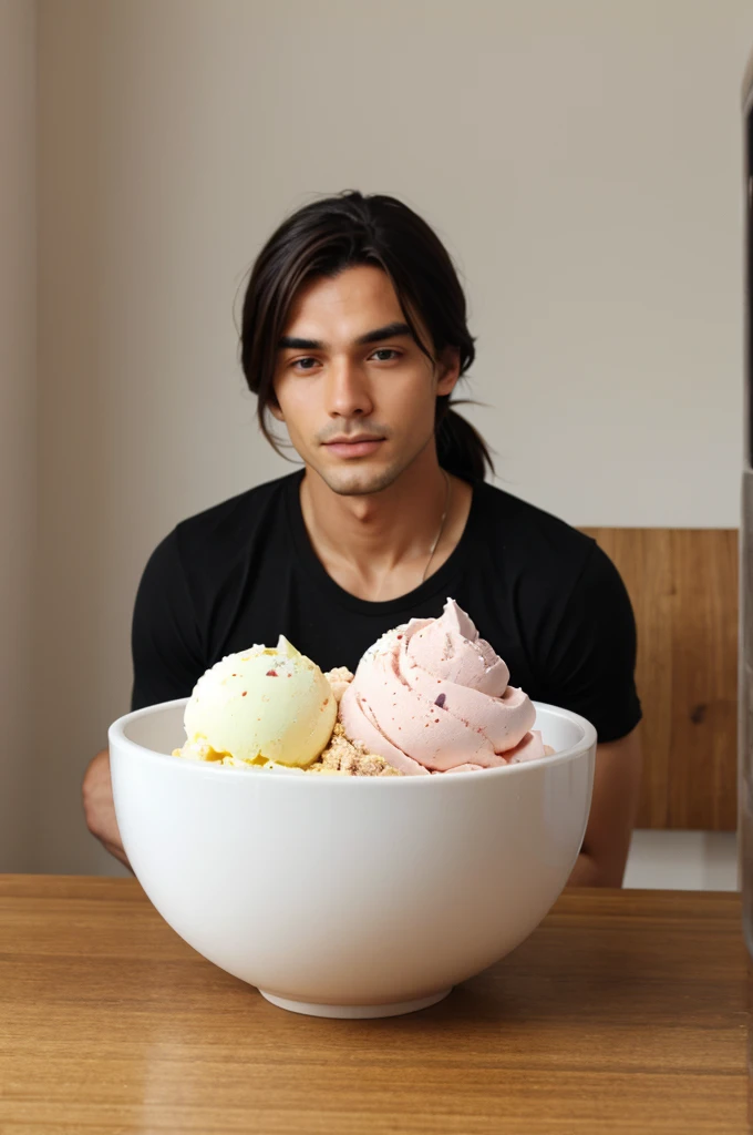 120 ml icecream in a bowl