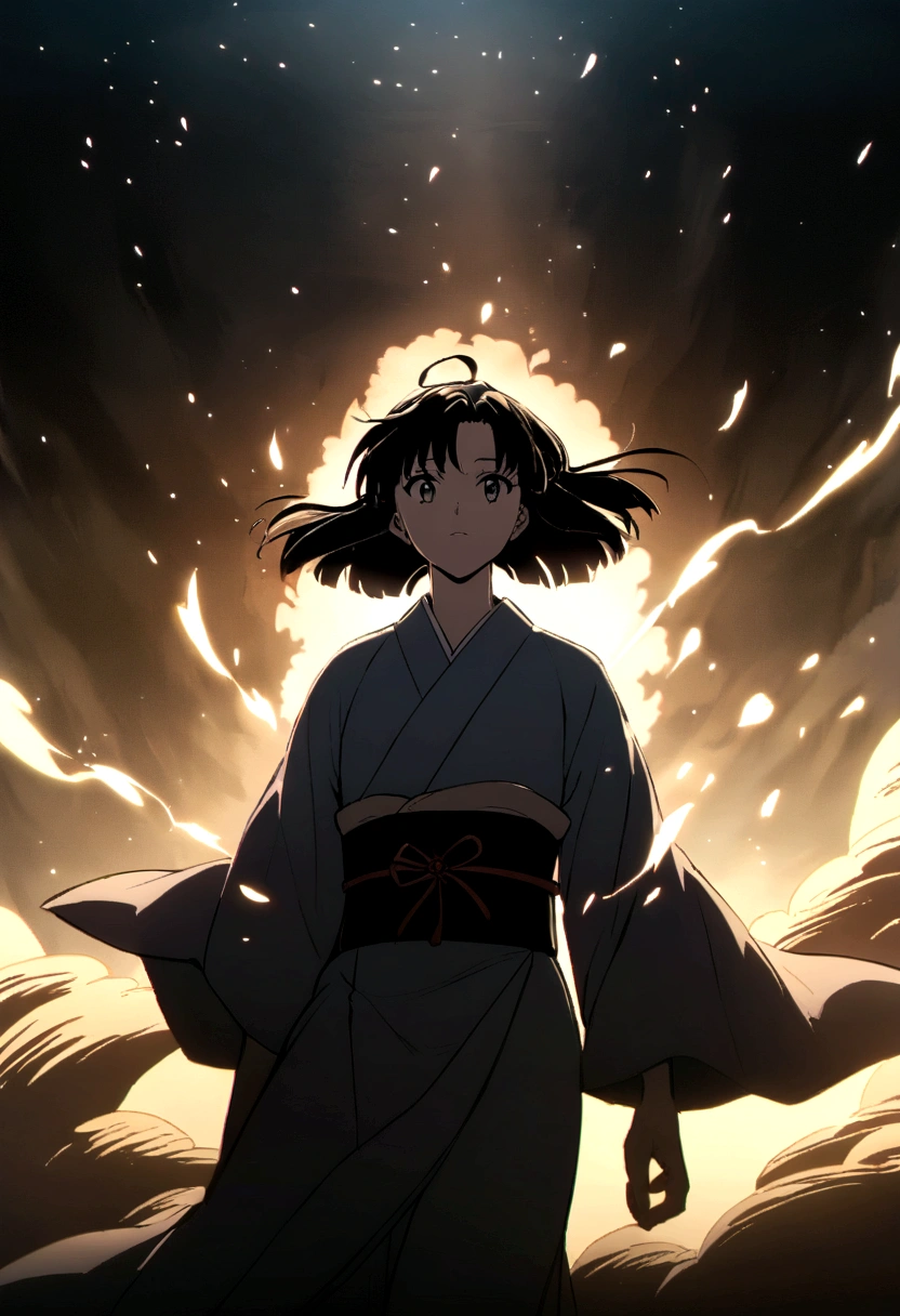 Jiang Japanese kimono anime style