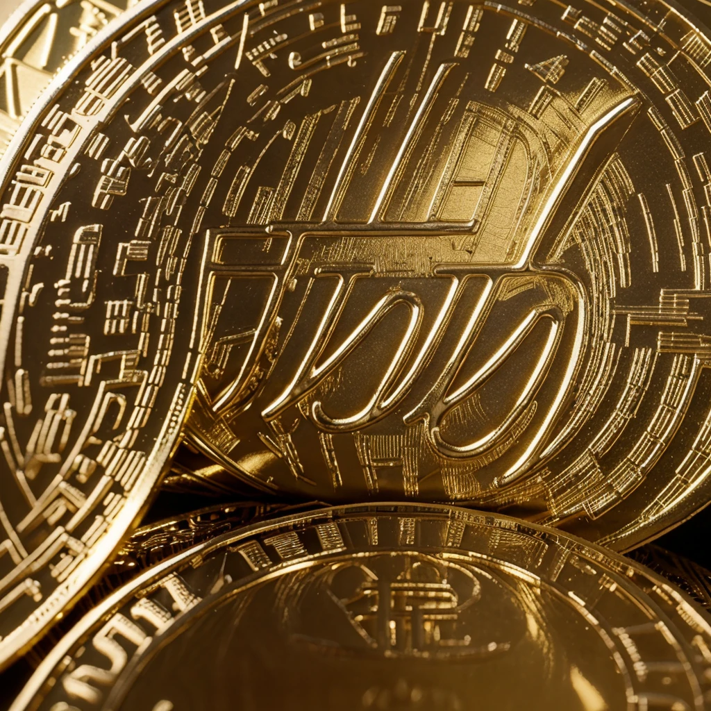 Make a creative art about the crypto currency W-COIN
