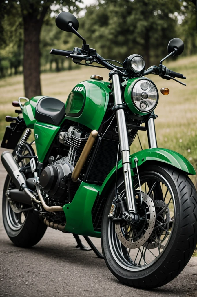 moto ,italika,of 150 ,modification,green