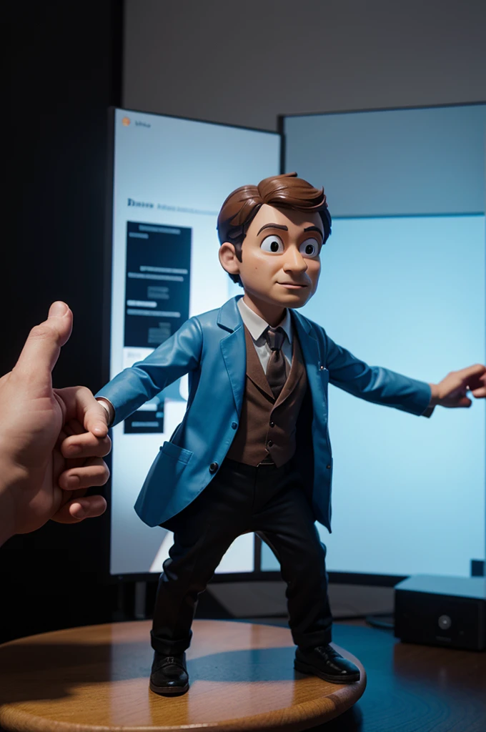 Image of a 3-dimensional animated doctor