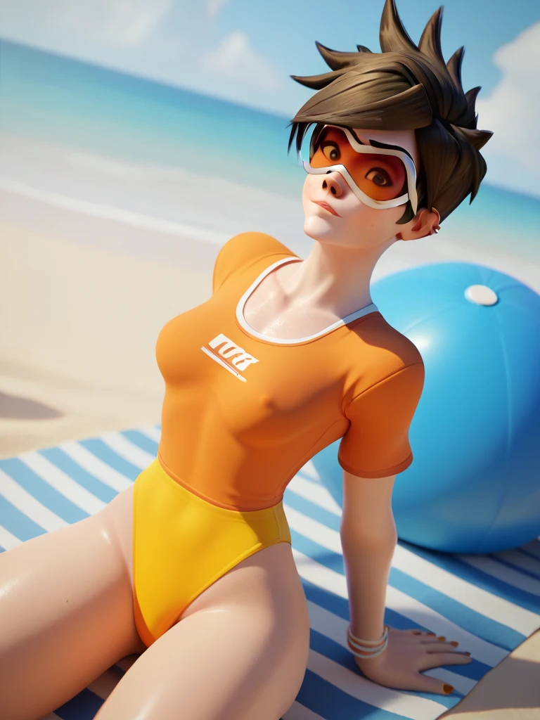 woman woman tracer beach