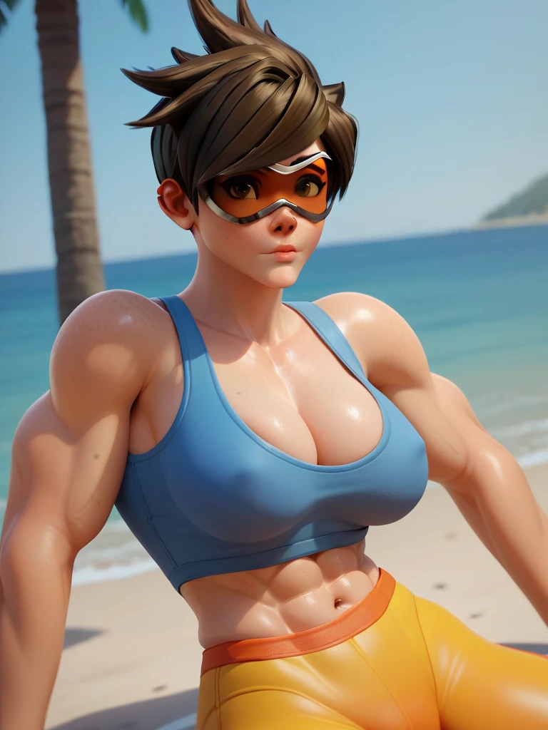 woman woman tracer muscle beach