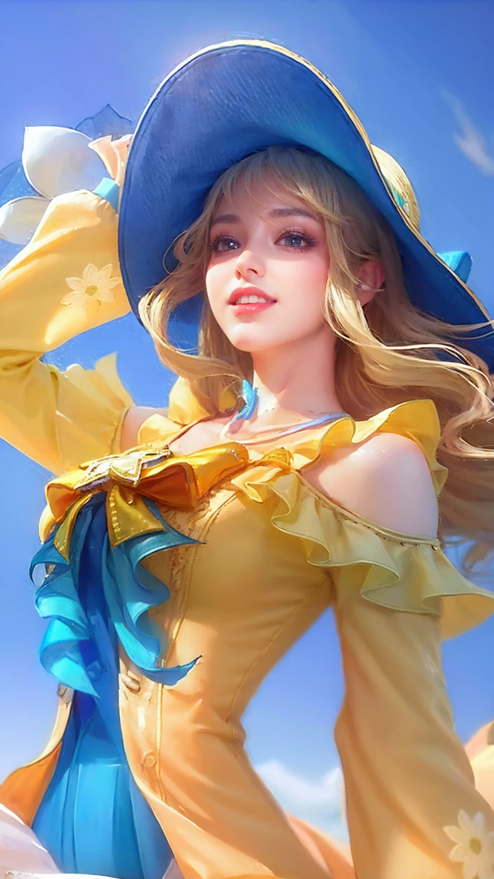 Realistic oil painting of a woman wearing only denim clothing, sensual pose, intricate details of the denim fabric, by John Singer Sargent and Edgar Degas, (close-up shot), soft lighting, realistic skin tones