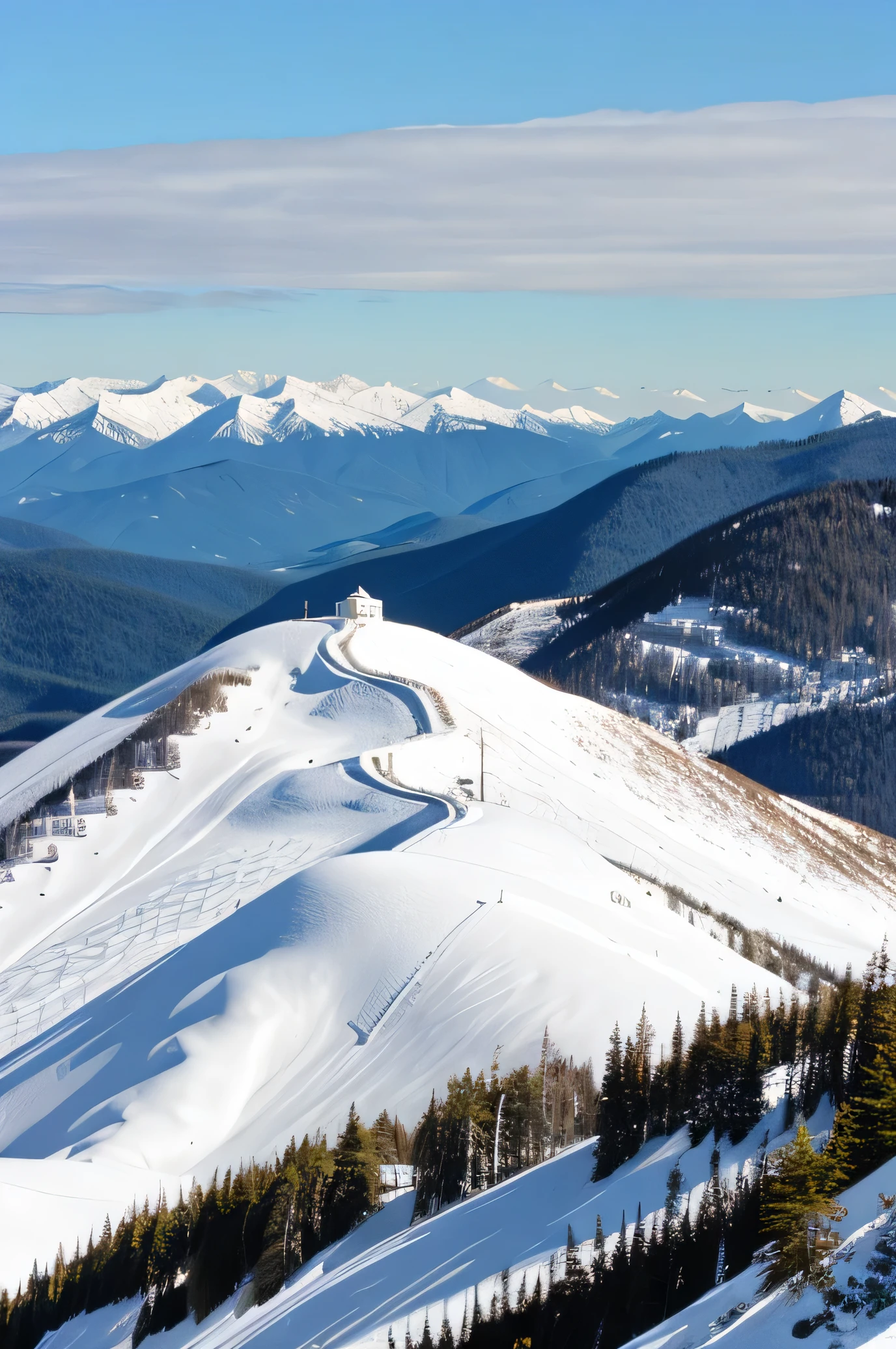 Believe me a picture of a silver mountain 
