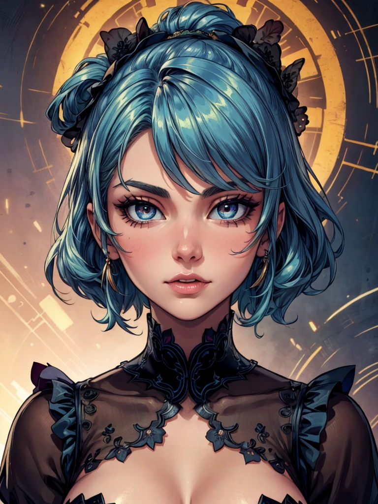 (masterpiece, top quality, best quality, official art, beautiful and aesthetic:1.2), boy, handsome, extreme detailed faces, (fractal art:1.3), colorful, highest detailed, (perfect face), shiny skin, HDR, cantarella, extremely detailed dress, detailed background , sultry look, seductive