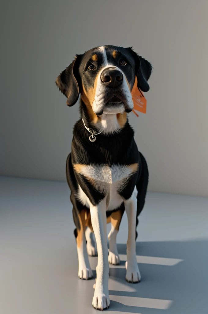 Dog 3d image