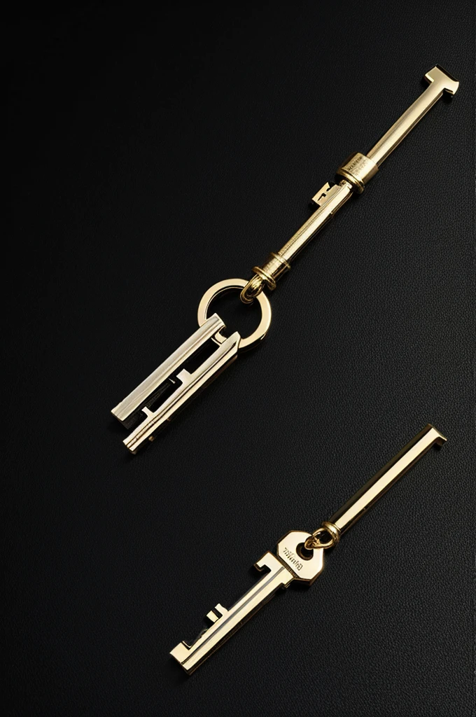Master key with black background