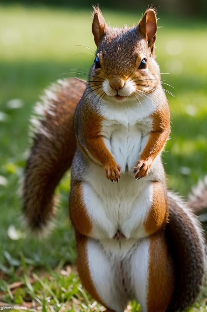 Squirrel pussy fully exposed character
