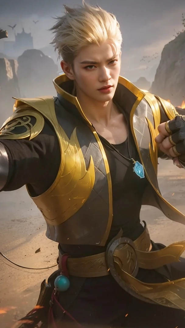 a close up of a men , ginger hair , shadowbringers cinematic, 4 k detail fantasy, a beautiful fantasy empress, game cg, xianxia fantasy, xianxia hero, 2. 5 d cgi anime fantasy artwork, cinematic goddess close shot, ruan jia and artgerm, wow 4 k detail fantasy, hyperdetailed fantasy character