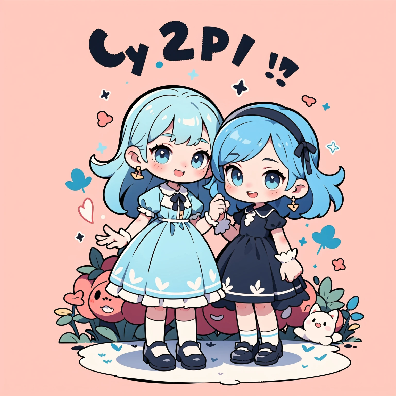 First place girl, best quality, masterpiece, Ultra-high resolution, 8K, (skirt,Small leather shoes) , soft line art, Digital enhancement, Girl comic style, Girls comics core,,  soft drawing, ((Beautiful long blue hair,Clear eyes)), (Bangs)), ((dress)),(cute),(Laughing happily)(Birthday cake in hand),(Ribbon background),Ultra-detailed digital animation art, The face is clearly depicted,  Clear facial features, Comic style, Top quality colors, You can see the angle of the feet, Pretty and beautiful: 1.5, high quality:1.3