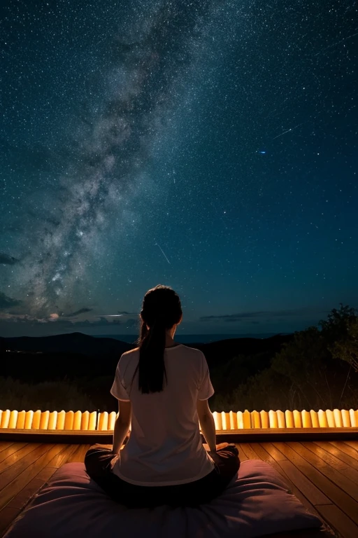 meditation Night Sky